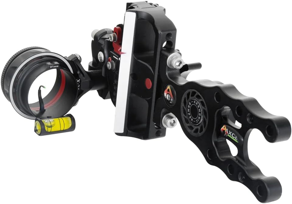 Axcel Archery Sights Accutouch X31 Housing HD .019 Sight, Right Hand/Left Hand, Black