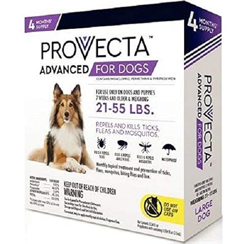Provecta 4 Doses Advanced for Dogs, Large/21-55 lb Cover