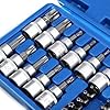 WinHolder 34 Pieces 3/8-Inch Drive Torx Bit set Socket e-torx Socket ...