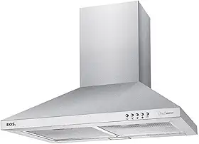 Coifa e Depurador de Parede Piramidal Eos 60cm Cheff Gourmet Inox Eco61ppi 220v
