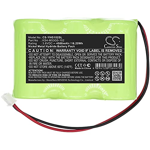 ELMEKO Substituição para bateria compatível com Yamaha KS4-M53G0-101, KS4-M53G0-102, KS4-M53G0-200,