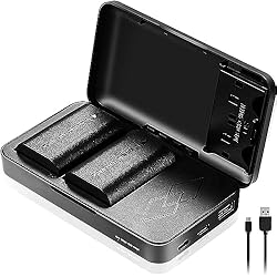 Bateria Recargable De Ion Litio Lp E6N JYJZPB LP-E6 LP-E6N LP-E6NH Baterías 2300mAh y Cargador de Batería Compatibles con Cámaras Digitales Canon EOS 5D Mark II, III, IV, 5DS, 5DS R, 60D, 6D Mark II, 7D, 7D Mark II, 70D, 80D, R5, R6