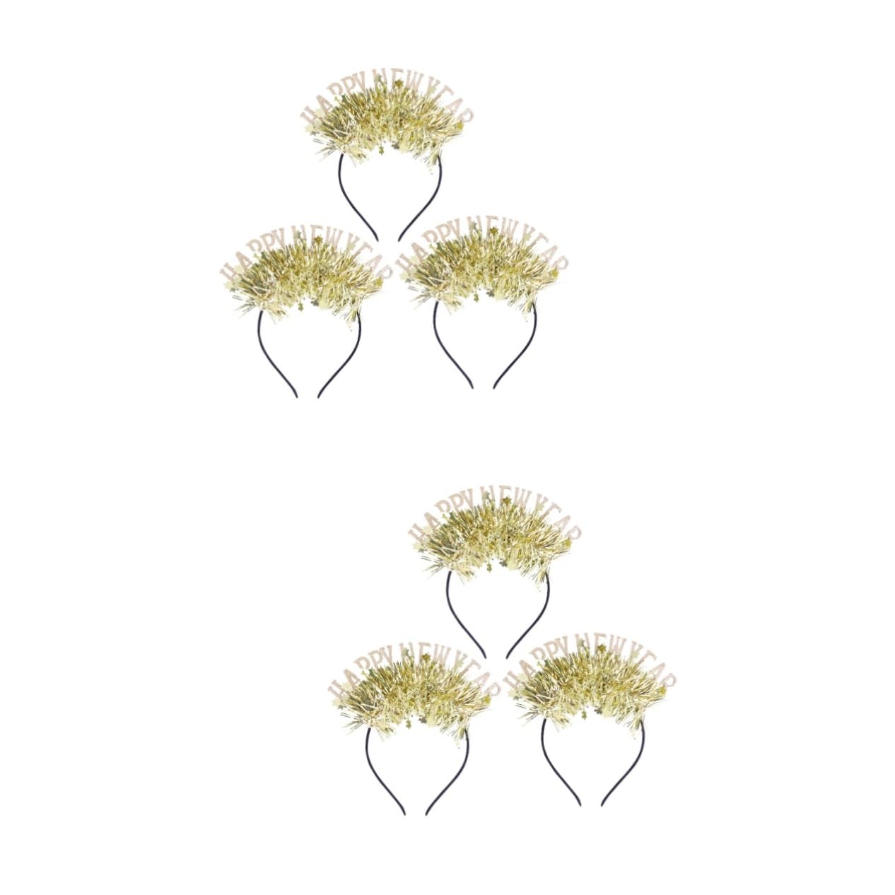 Coiffure de Nouvel An : lot de serre-têtes fantaisie avec nœuds amusants à offrir aux enfants