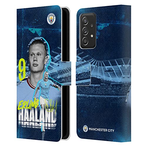 Étui portefeuille Manchester City Erling Haaland pour Samsung Galaxy A53 5G