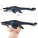 RCOMG Dinosaur Figure Mosasaurus Toy, Realistic Ancient Deep Sea Monster Figurine Educational Prehistoric Swimming Ocean Dinosaur Toy for Model Collection, Cake Topper, Birthday Xmas Gift