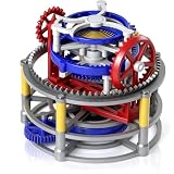 3D Printed Tri-axis Tourbillon Gear Transmission Model