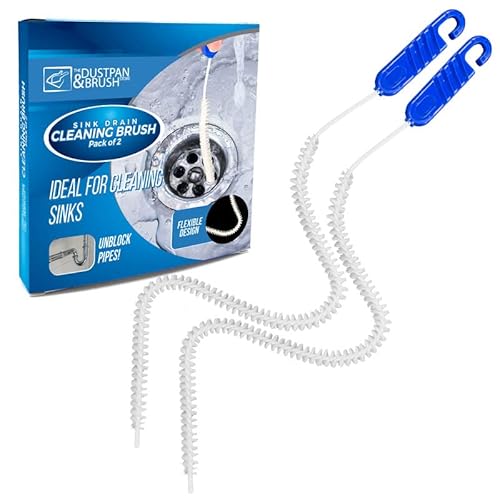 The Dustpan & Brush Abflussbürste 2 Stück