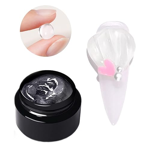 Miniatura 3 de Esmalte de uñas de gel de escultura 5D para modelar esmalte de uñas en gel tallado gel transparente suave sólido diseño de arte de uñas 01