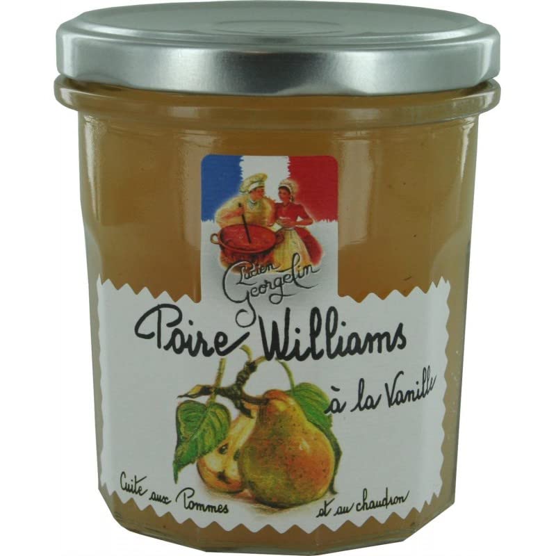Les Recettes Cuites au Chaudron - Poires Williams à la vanille 320G : un pur plaisir sucré pour vos matins gourmands ! - Le Lot De 4