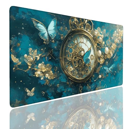 Grand épais mousepad 900x400x4mm antidérapant tapis de souris XL