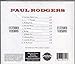 Paul Rodgers: Extended Versions