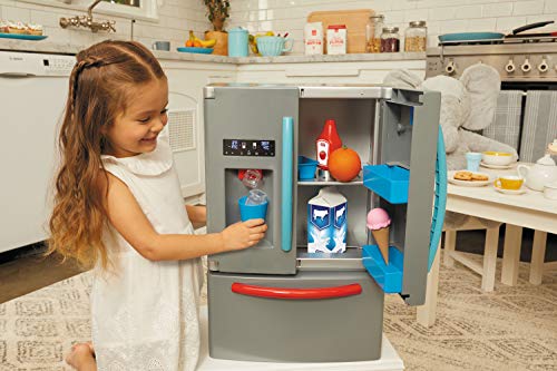 Little Tikes - First Fridge - Interaktiver und realistischer Kühlschrank für Kinder - Mit Licht und Geräuschen, Inkl… – Bild 3