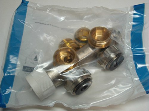 Oventrop resorte T conector grifo en ángulo con ajuste DN 15 (1,27 cm) 50 mm