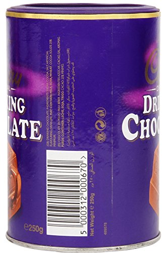 Cadbury Drinking Chocolate 250 gram (8.8oz)
