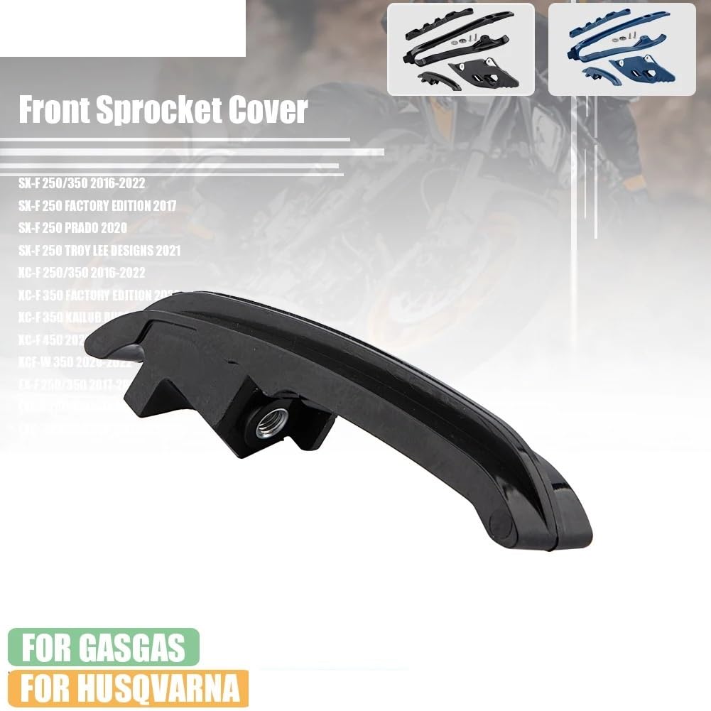 Zestaw Suwaków Łańcucha Motocyklowego Osłona Prowadnicy Pasuje Do Husqvarna SX SXF XC XCF XCFW EXC 125 250 350 300 450 Ochraniacz łańcucha Osłona łańcucha