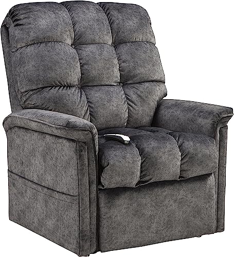 Sillón Plegable Tela Gris miniatura 5