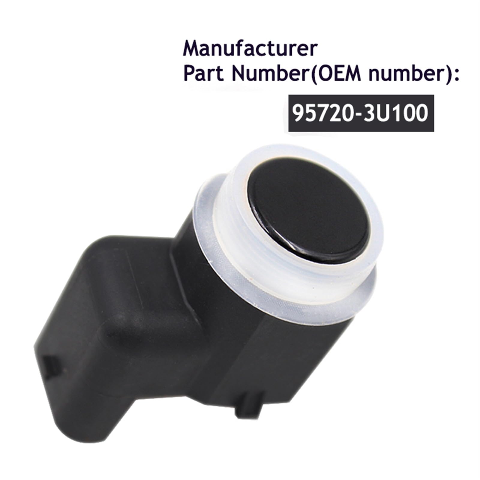 4 sensores de Aparcamiento con Radar de Marcha atrás for Coche, for Hyundai, for Kia, 95720-3U100 4MS271H7D 4MS271H7C 957203U100 Kit de sensores de Aparcamiento