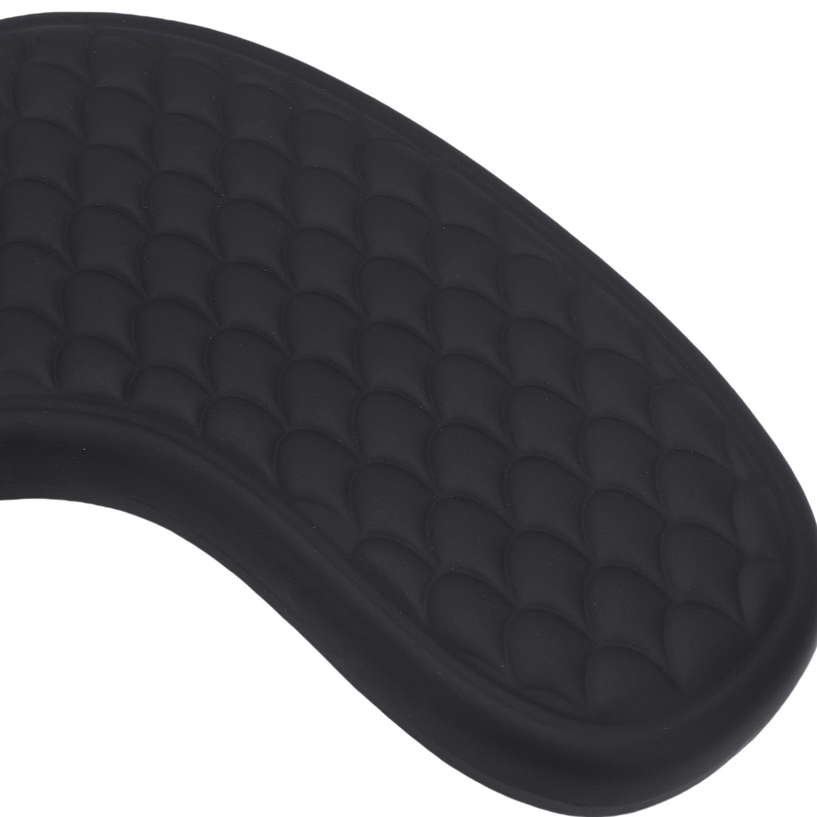 Asixxsix Podłokietnik Nail Tech, Ergonomiczna Poduszka Podłokietnika do Manicure w Kształcie Litery U, Poduszka Pod rękę z Odpinanym Uchwytem na Telefon do Salonu Domowego DIY (BLACK)