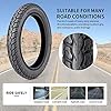 Heavy-Duty 14 x 2.125 Tire and Tube Set 57-254 Electric Scooter Tire Tube with Angled Valve Stem 14 Inch Inflatable Tire for Replacement Electric Scooters and E-Bike Tires 1 Set #3