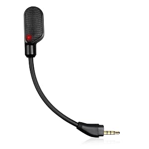 weishan Mic Compatible with HyperX Cloud III Cloud 3 Gaming Headset 3 5mm Detachable Noise Cancelling Microphone Boom
