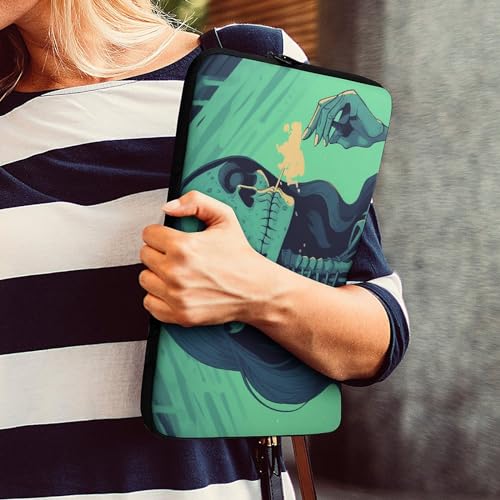 Funda para portátil 10 pulgadas con diseño esqueleto miniatura 7