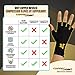 CopperJoint Arthritis Gloves, Fingerless Hand Compression Glove Women and Men - Copper Gloves for Arthritis Hands for Women and Men, Breathable Copper Hand Brace, Wrist Sleeves Support - Pair,XL