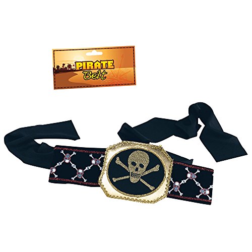 Bristol Novelty BA806 Pirate Belt Deluxe, One Size