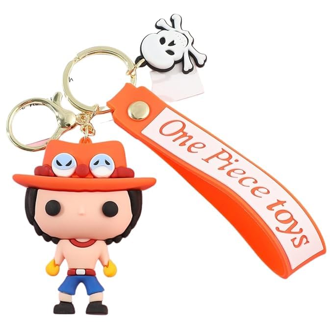 Image of Blue Aura Keychain Anime Fans Car & Bike Key Chains