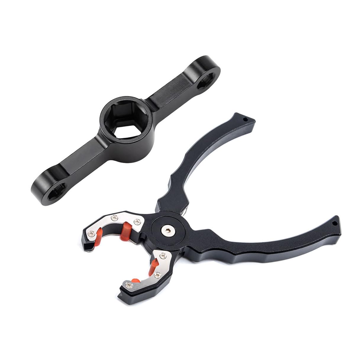 JINOARC Drone Prop Tool Kit RC Motor Grip Pliers Propeller Remover Quick Relase Wrench Tool for DJI Phantom 3 13XX-23XX Series Motor, Black