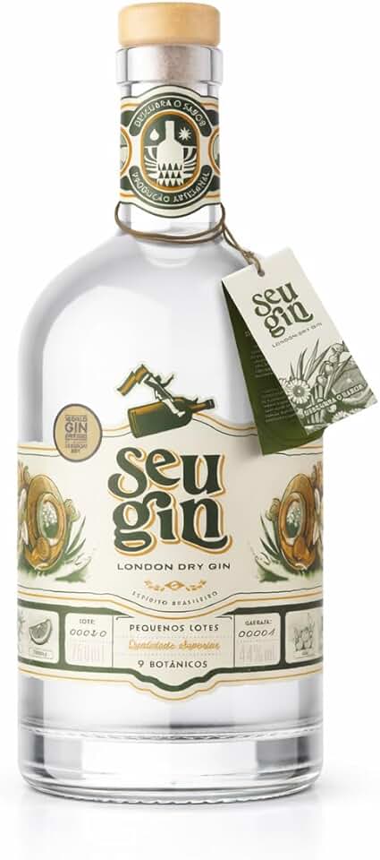 Seu Gin - London Dry Premium Nacional - 750 ml - c/cartucho