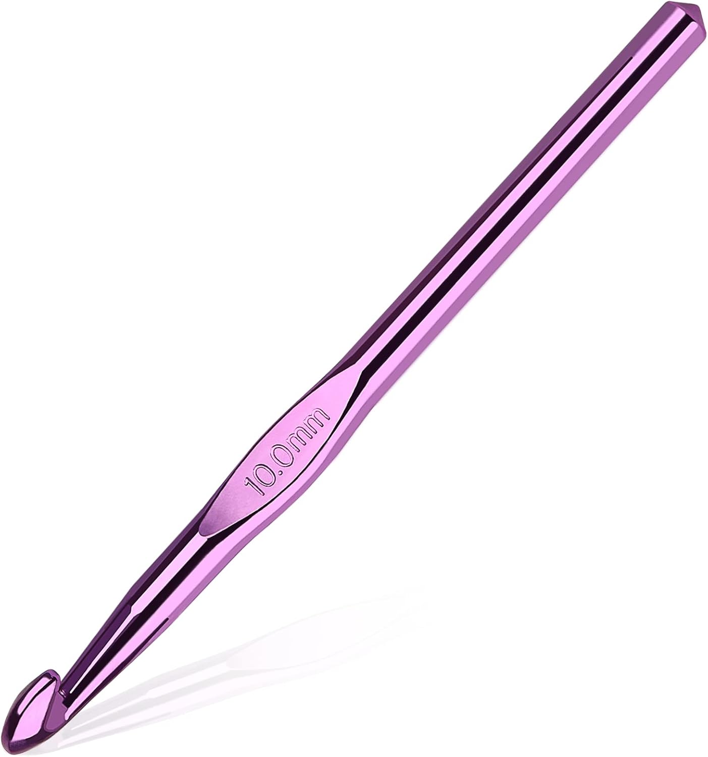 Coopay Large Crochet Needles, One of Yarn Hook Weaving Set Crochet Hooks Kit, Professional and Beginner Knitting Needles for Flower, Carpet, Sweater - Indispensable Crochet Supplies (10.0mm)
