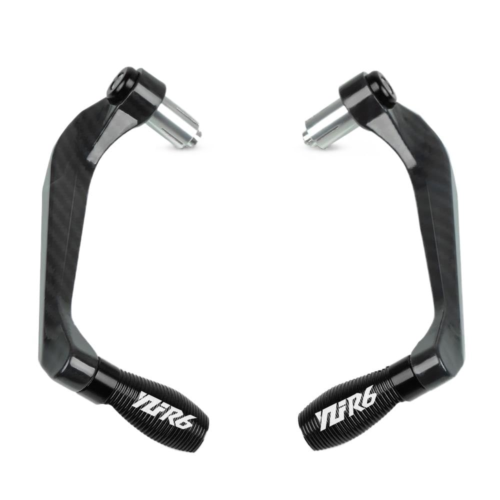 Protector Manetas Moto Uso apto for Yamaha YZF R6 motocicleta freno embrague palancas Protector YZFR6 1999 2000 2001 2002 2003 2004 2005 2007 2008 2009 2010 Freno Manillar Protector(Black YZFR6)