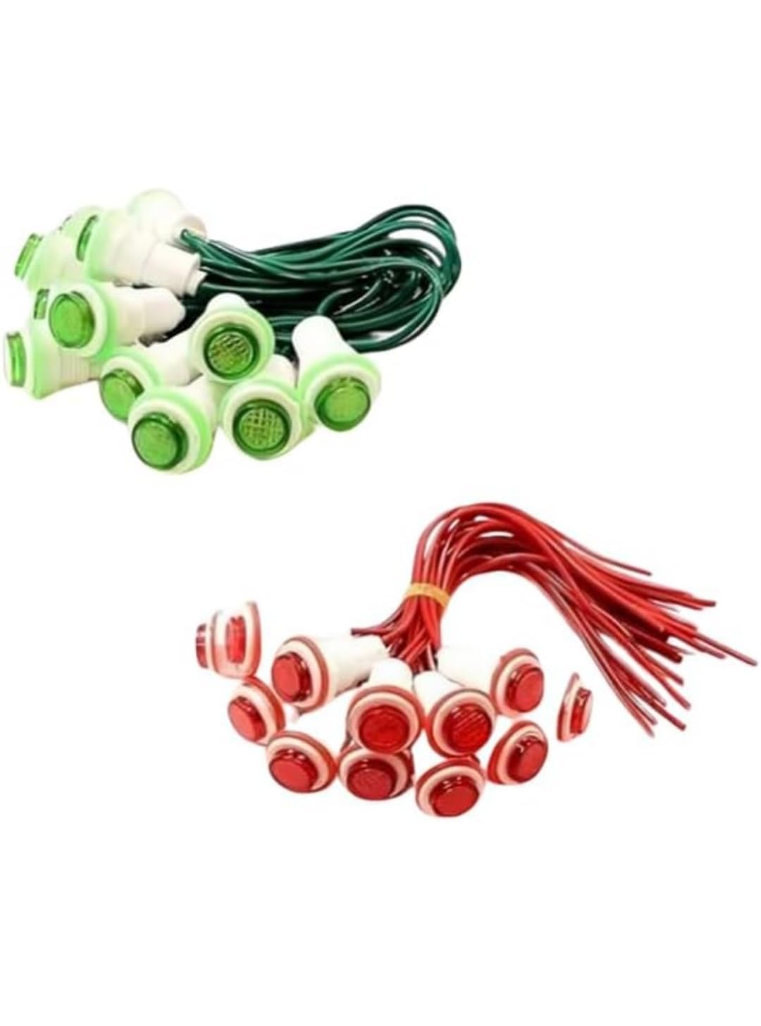 SVDK Electric Panel & Geyser Indicator Light Red and Green | Power ON/Off Signal Lamp for Electrical Panels & Geysers | Durable Indicator Lights Set (1 Pc Red + 1 Pc Green)-image-22