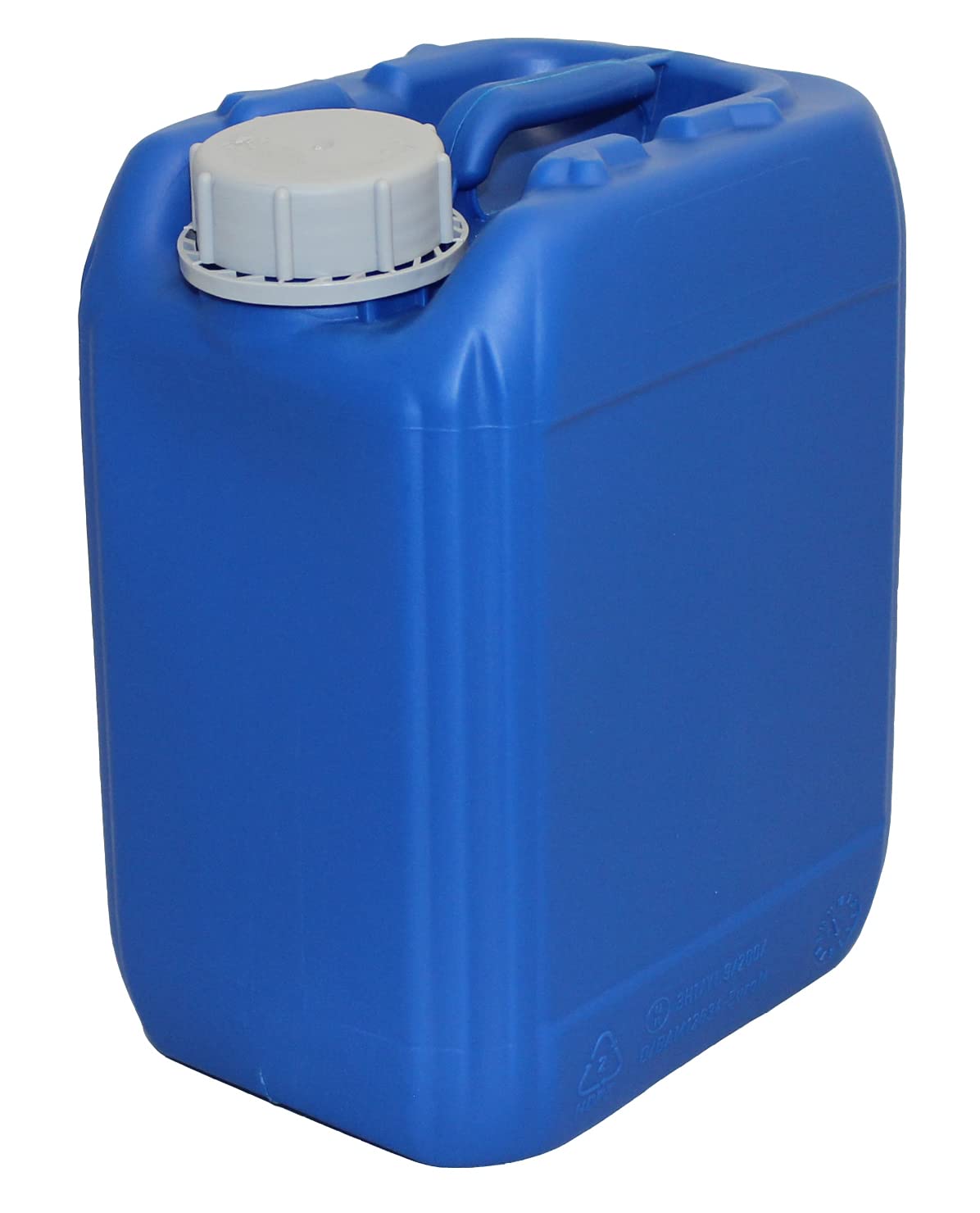 Air Sea Containers | 5L / 1.32 Gallon Black Jerrican | Tamper Evident Screw Cap | Packing Groups II & III | BPA Free | Perfect Container to Ship Chemicals & Liquids | Easy Stacking HDPE Containers | Pack of 4