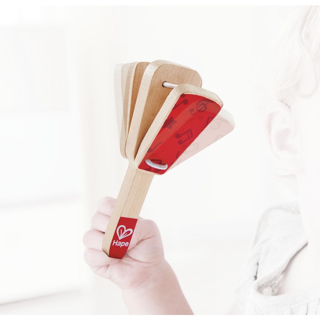 Hape Gran Orquesta Musical 5 en 1: Mesa de música de Madera con Tambor de Juguete, xilófono y más, Instrumentos Musicales para niños de 2 años