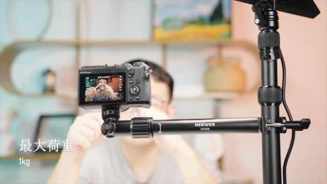 カメラ用アーム　小×2 Amazon | NEEWER カメラアーム オーバーヘッドカメラマウントスタンド