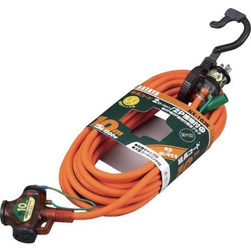 n^ (HATAYA) 2Pڒnt R[h p 100V^ R[h10m 2.0? RZg3 RZghoLbv pCbgv GNXoh ƒp Hp y NXR[h NX-103K-O IW