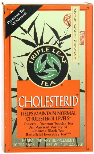 Triple Leaf Tea, Cholesterid, 20 Tea Bags (Pack Of 6) #TOP1