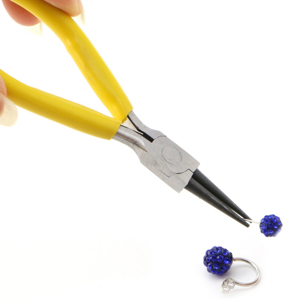 1Piece Carbon Steel Nose Pliers Fixing Jewelry Pliers Tools & Equipment Jewelry Making Hand Tool Craft DIY Accessories