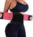FOUMECH Women's Waist Trainer Belt-Waist Cincher Trimmer-Slimming Body Shaper Belt-Sport Girdle Belt (Pink, Small)