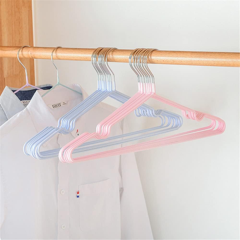 20pcs Portable Cute Clothes Hanger Kid Adult Clothes Non-Slip Hook For Suit Coat Closet Garment Outdoor Drying Rack Plastic Clothing Hanger
