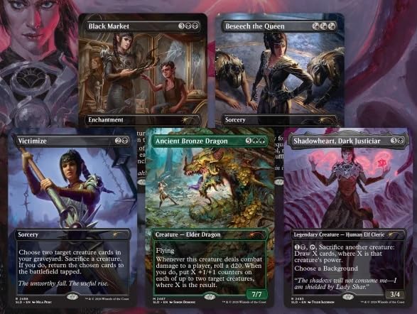 MTG Secret Lair x Dungeons & Dragons: Shadowheart's Devotion (Non