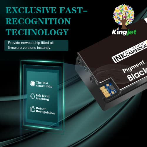 Kingjet Compatible Ink Cartridge Replacement For Hp 950 951 950Xl 951Xl Work With Officejet Pro 8600 8610 8620 8100 276Dw 251Dw Printers (Black/Cyan/Magenta/Yellow) #TOP3