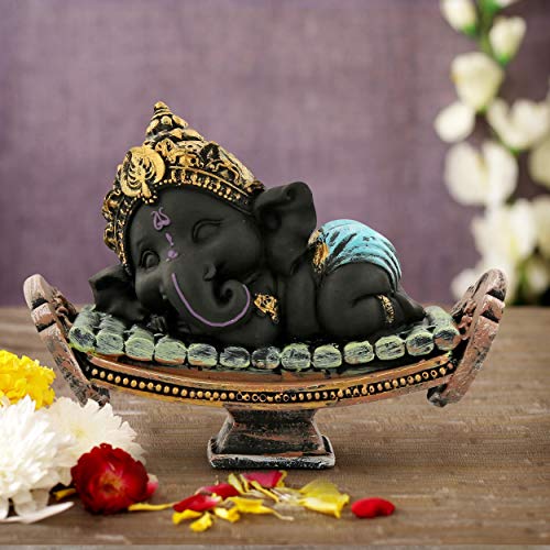 Image of TIED RIBBONS Ganesh Idol for Home decor - Decorative Ganesha Statue for Decor (16 cm X 11 cm)