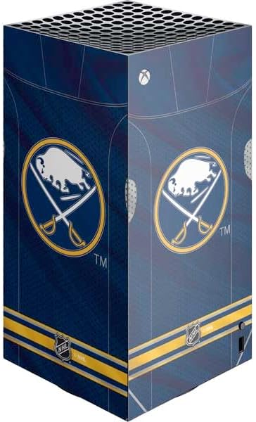 Skinit Decal Gaming Skin Compatible with Xbox Series X Digital Edition Console - Officially Licensed NHL Buffalo Sabres Home Jersey Design