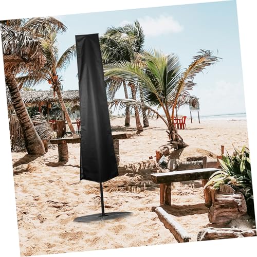 Housse parasol imperméable Oxford renforcé haut de gamme noir