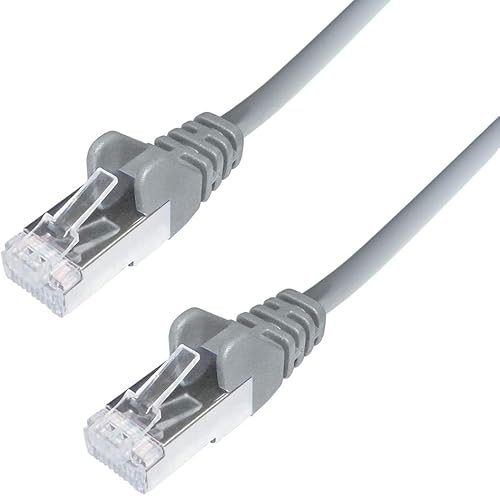 Connekt Gear 1.5 m RJ45 Cat6 a SSTP torsadé sans accroc câble – Gris