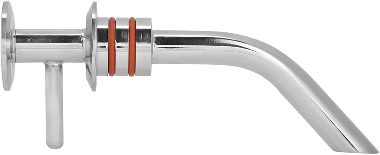 Household 304 Stainless Steel Fermenter Racking Arm with Double O Rings for Conical Fermentation