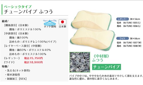 Amazon.co.jp: 京都西川 枕ローズチューンピロー ふつうチューン