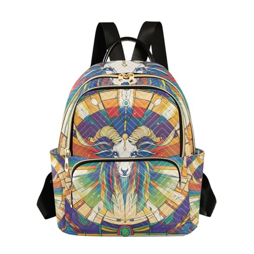Sac à bandoulière Tarot Capricorne pour le voyage et le travail